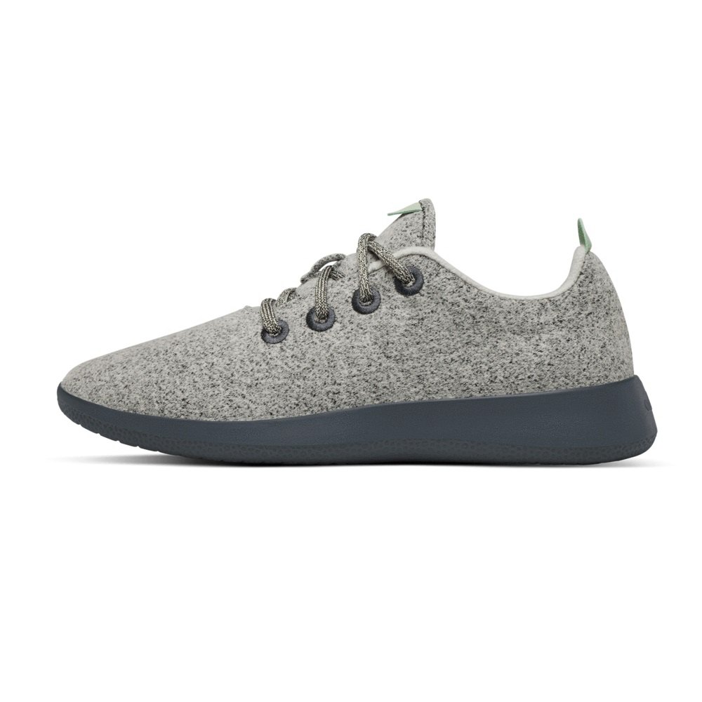 Allbirds Men\'s Wool Runners - Sneakers Dark Grey - MTK598023